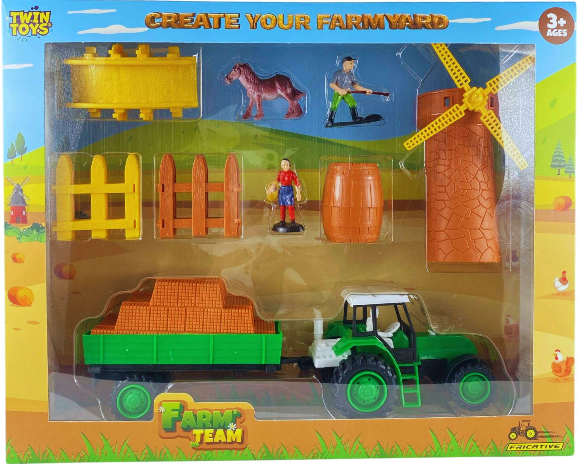 TOYSAN-KÜÇÜK ÇİFTLİK SETİ(16)