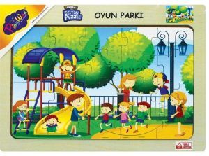 ONYIL-AHŞAP EĞİTİCİ PUZZLE OYUN PARKI*48