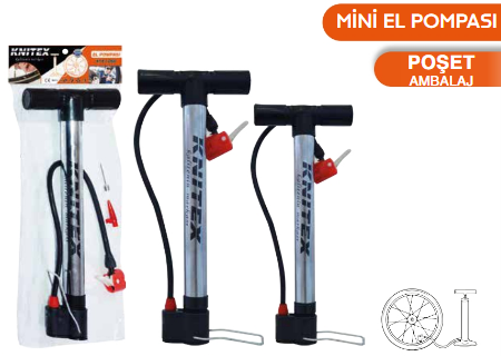 KNITEX-MİNİ EL POMPASI BEYAZ KTX-1067