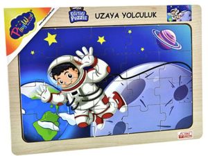 ONYIL-AHŞAP EĞİTİCİ PUZZLE / UZAYA YOLCULUK*48