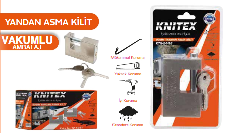 KNITEX-YANDAN ASMA KİLİT 90 MM KTX-2447