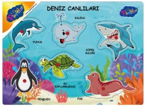ONYIL-AHŞAP TUTMALI DENİZ CANLILARI*48