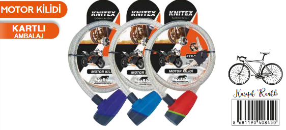 KNITEX-MOTOR KİLİDİ ŞEFFAF 15X100 CM KTX-1029