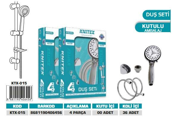 KNITEX-DUŞ SETİ KUTULU KTX-015