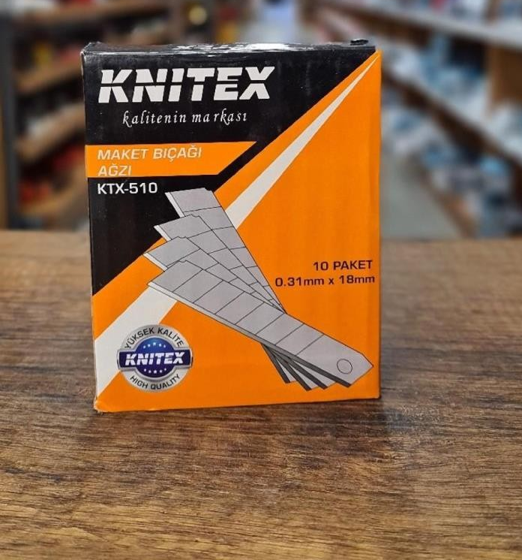 KNITEX-MAKET BIÇAĞI ECO YEDEKLİ(10) KTX-2356