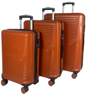 BUSINESS-KAHVERENGİ (KİREMİT) 3 LÜ SET VALİZ