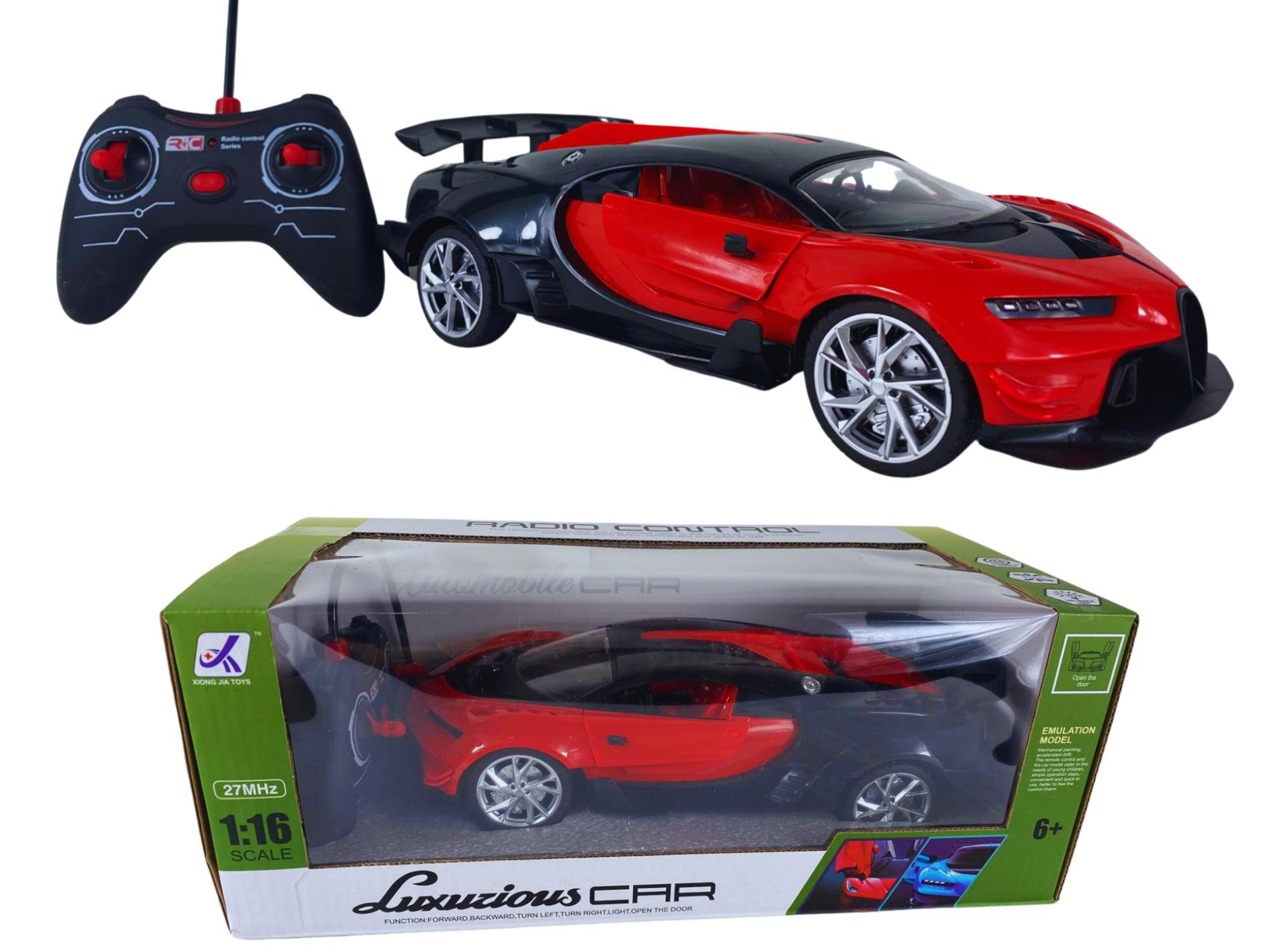 TOYSAN- 1.16 ÖLÇEK DÖRT FONKSİYON KAPILARI AÇILAN UZAKTAN KUMANDALI ARABA (36)