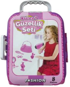 BEREN-VALİZLİ 8 P.GÜZELLİK SETİ-24 LÜ