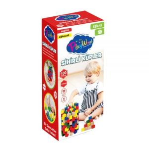 ONYIL-KUTUDA AHŞAP 100 PARÇA SİHİRLİ KÜPLER*24