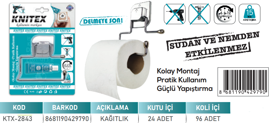 KNITEX-PREMİUM WC AÇIK KAĞITLIK VKM KTX-2843