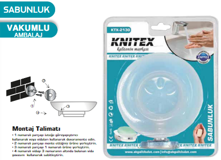 KNITEX-S-5 METAL SABUNLUK KTX-2130