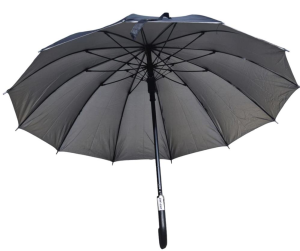 NEWLİFE-12 TELLİ SİYAH BASTONLU ŞEMSİYE (60)