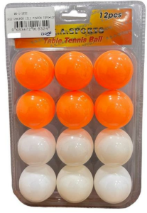 OYDAŞ-1832 VAKUMDA 12 Lİ PİNPON TOPU (120)