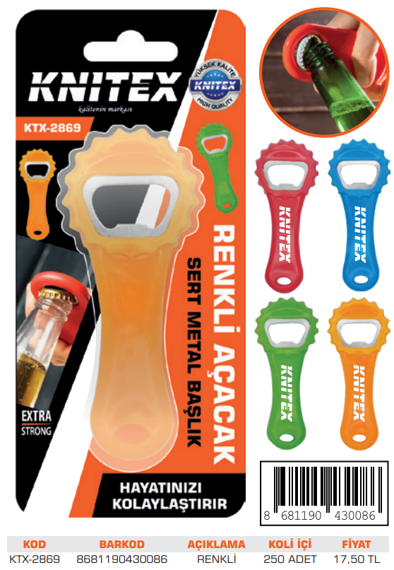 KNITEX-RENKLİ AÇACAK VKM KTX-2869