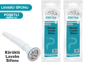 KNITEX-KÖRÜKLÜ SİFON NORMAL KTX-2581