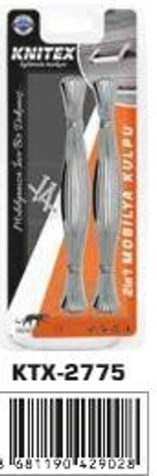 KNITEX-SEDİR KAPLAMA KROM 2'Lİ KULP VKM KTX-2775