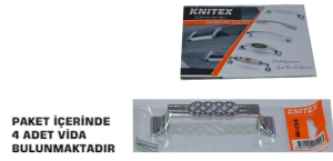KNITEX-NARİN KAPLAMA KROM 2'Lİ KULP VKM KTX-2779