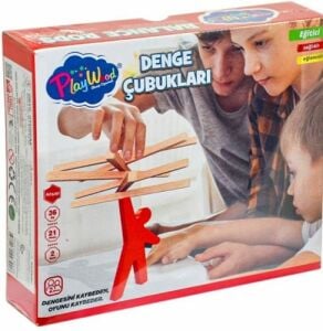 ONYIL-KUTUDA AHŞAP DENGE ÇUBUKLARI*24