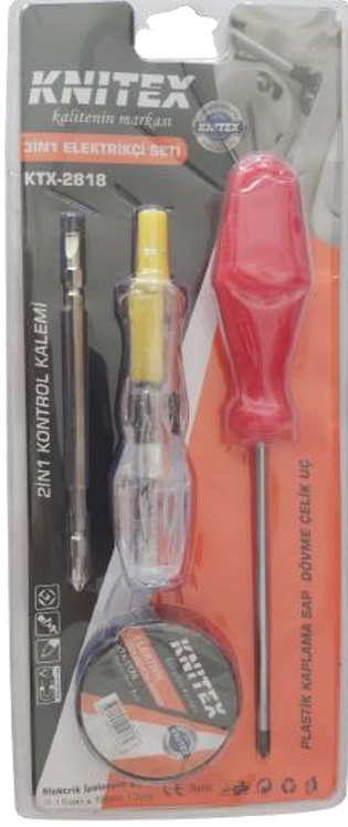 KNITEX-3 İN' 1 ELEKTRİKÇİ SETİ KTX-2818