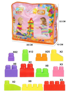 ASYA-PLAYBLOX BLOCK SHINE 133 PCS BAG GIRLS&BOYS (6)