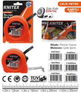 KNITEX-H-5 5 METRE TURUNCU 5*25MM KTX-1051