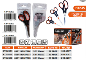 KNITEX-8,5 İNÇ MAKAS KTX-2656