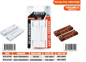 KNITEX-KAHVE R. 90 MM MENTEŞE PVC VKM KTX 2722