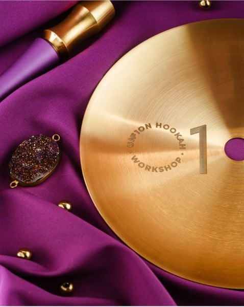 Unıon Hookah Fibonacci Violet Velvet