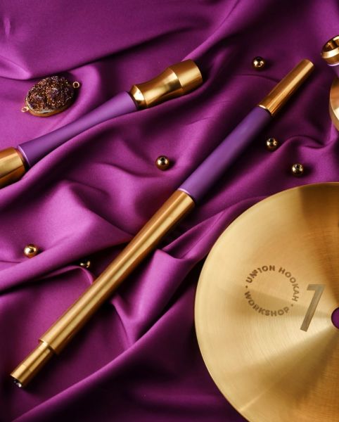 Unıon Hookah Fibonacci Violet Velvet