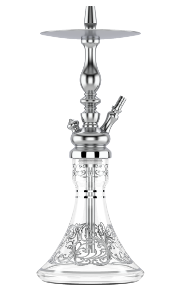 Mig Shisha Tradi M Silver Nargile Takımı