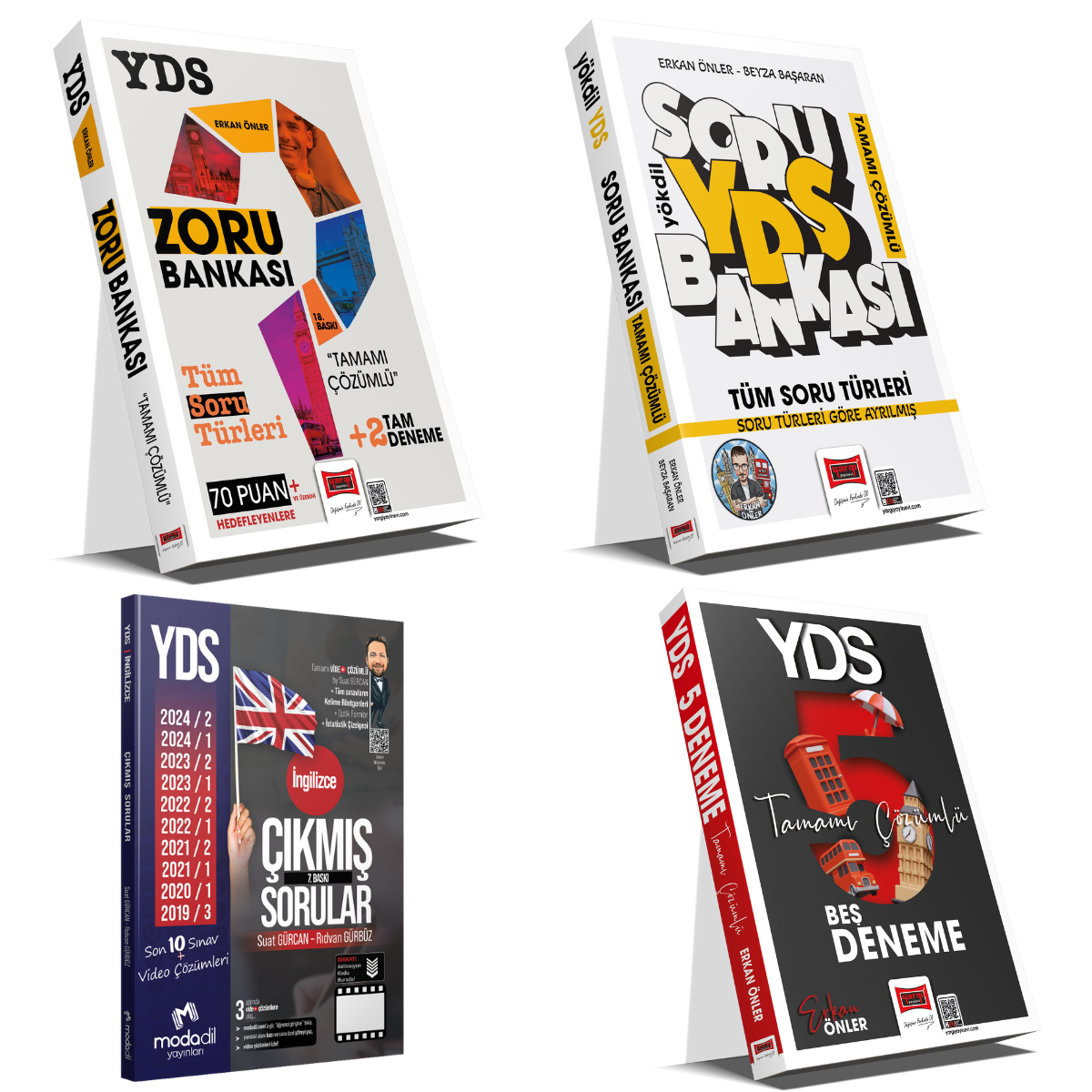 YDS-YÖKDİL İLERİ SEVİYE SORU+DENEME SETİ (PAKET-3)
