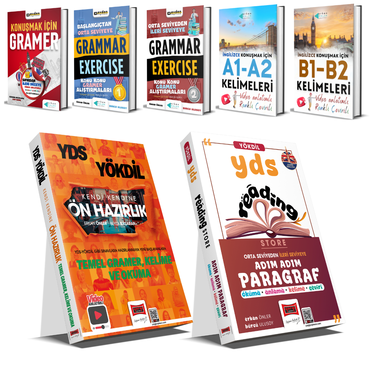 YDS-YÖKDİL SIFIRDAN ÖN HAZIRLIK SETİ (PAKET-1)