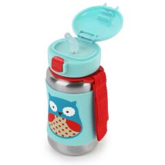Pipetli Paslanmaz Çelik Suluk Baykuş