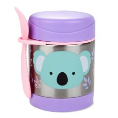 Paslanmaz Çelik Mama Saklama Ve Taşıma Termosu Koala 2 Parça Set