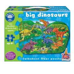 Puzzle Big Dinosaurs 50 Parça 4 Yaş +