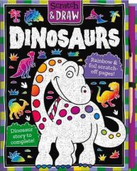 Scratch and Draw Dinosaurs Art Activity Book