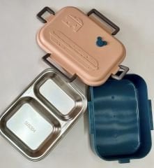 Lunch Box (blush & Indigo )