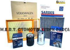 Skoda Fabia 1.4 Tdı Dizel Filtre Bakım Seti (2015-2016) (550540512)