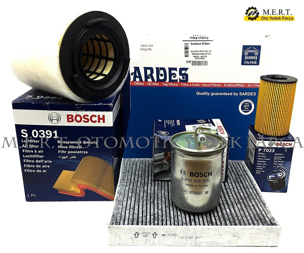 Seat Ibiza 1.6 Tdı Bosch Filtre Bakım Seti (2010-2015)