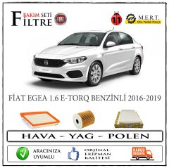 Fiat Egea 1.6 E-Torq Benzinli Filtre Bakım Seti (503753508)