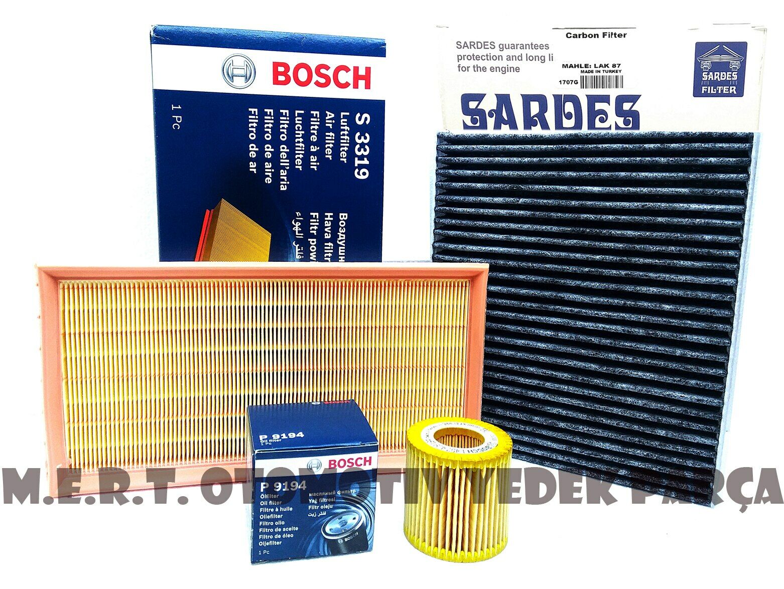 Skoda Roomster 1.2 12V Filtre Bakım Seti 2006-2010 (Bme)