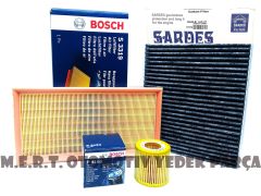 Skoda Fabia 1.2 12V Filtre Bakım Seti 2004-2008 (Azq Bme)