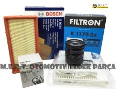 C3 1.2 Vti Puretech Filtre Seti ve İneo Htc Motor Yağı 82 HP