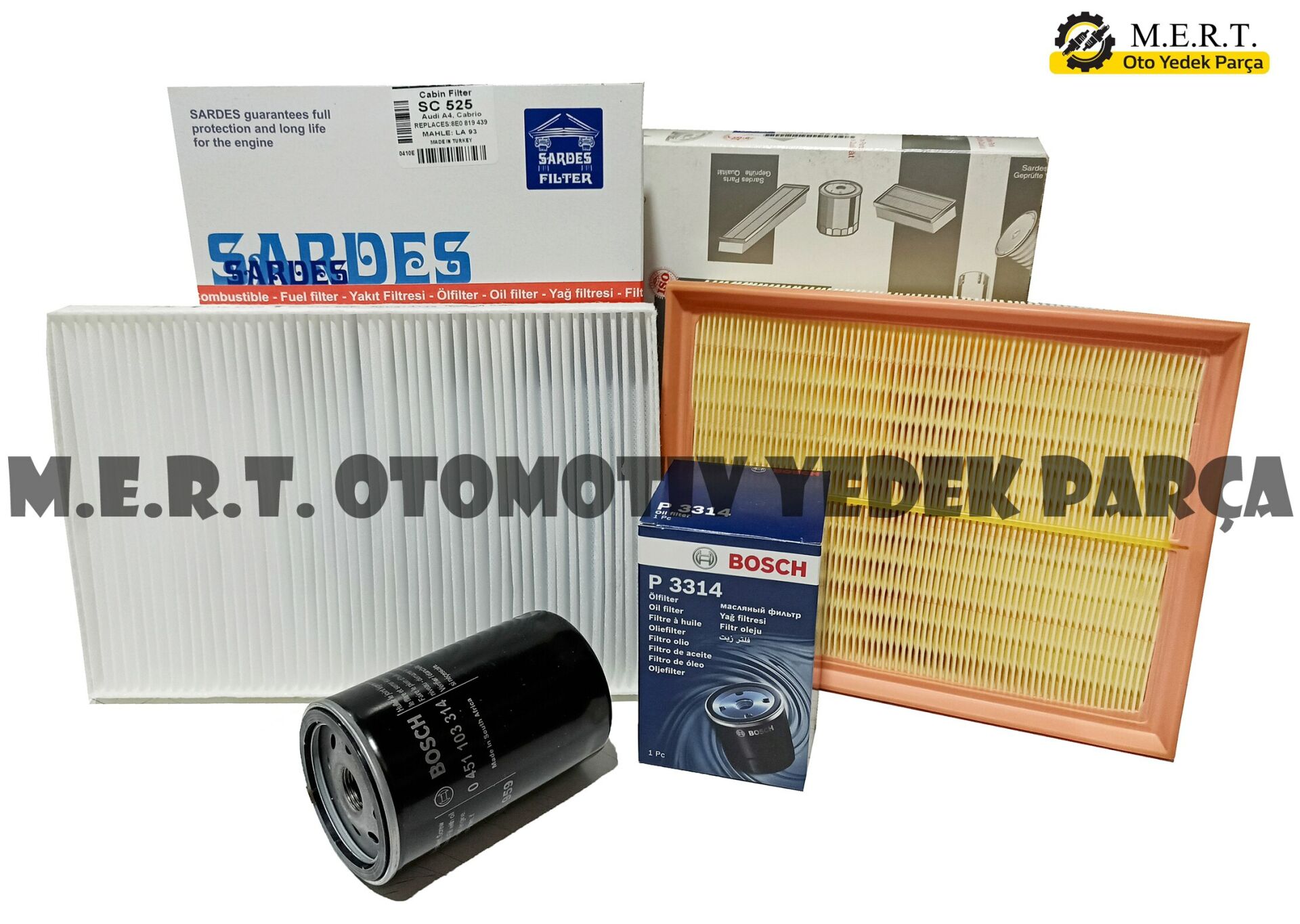 Seat Exeo 1.6 Benzinli Filtre Bakım Seti (2009-2011) Alz