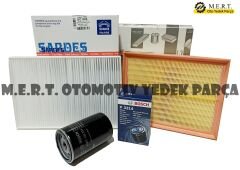 Seat Exeo 1.6 Benzinli Filtre Bakım Seti (2009-2011) Alz
