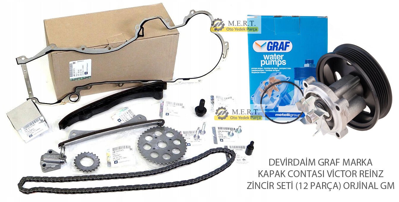 Opel Corsa E 1.3 Cdti Dizel Triger Zincir Seti + Devirdaim - Conta