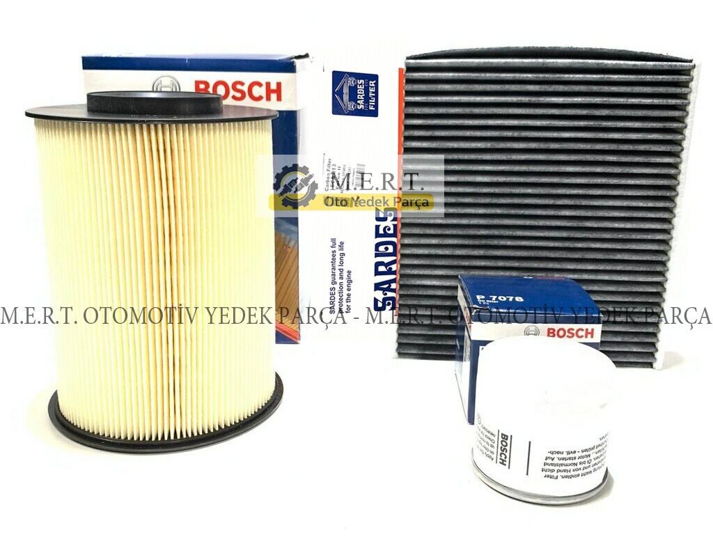 Volvo C30 1.6 Benzinli Filtre Bakım Seti (2007-2010)