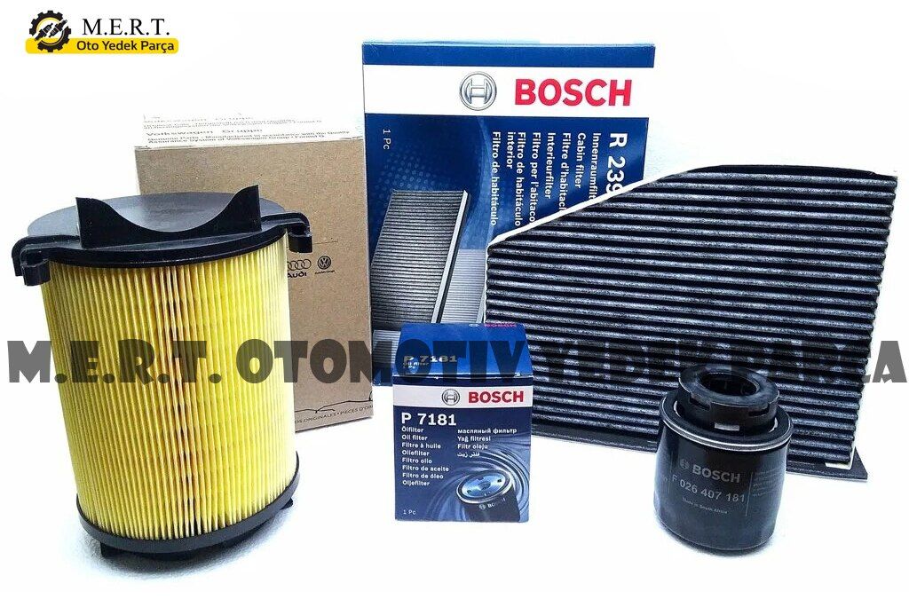 Vw Passat 1.4 Tsı Filtre Bakım Seti 2010-2014 Cax Hava,Yağ,Polen (483924941)