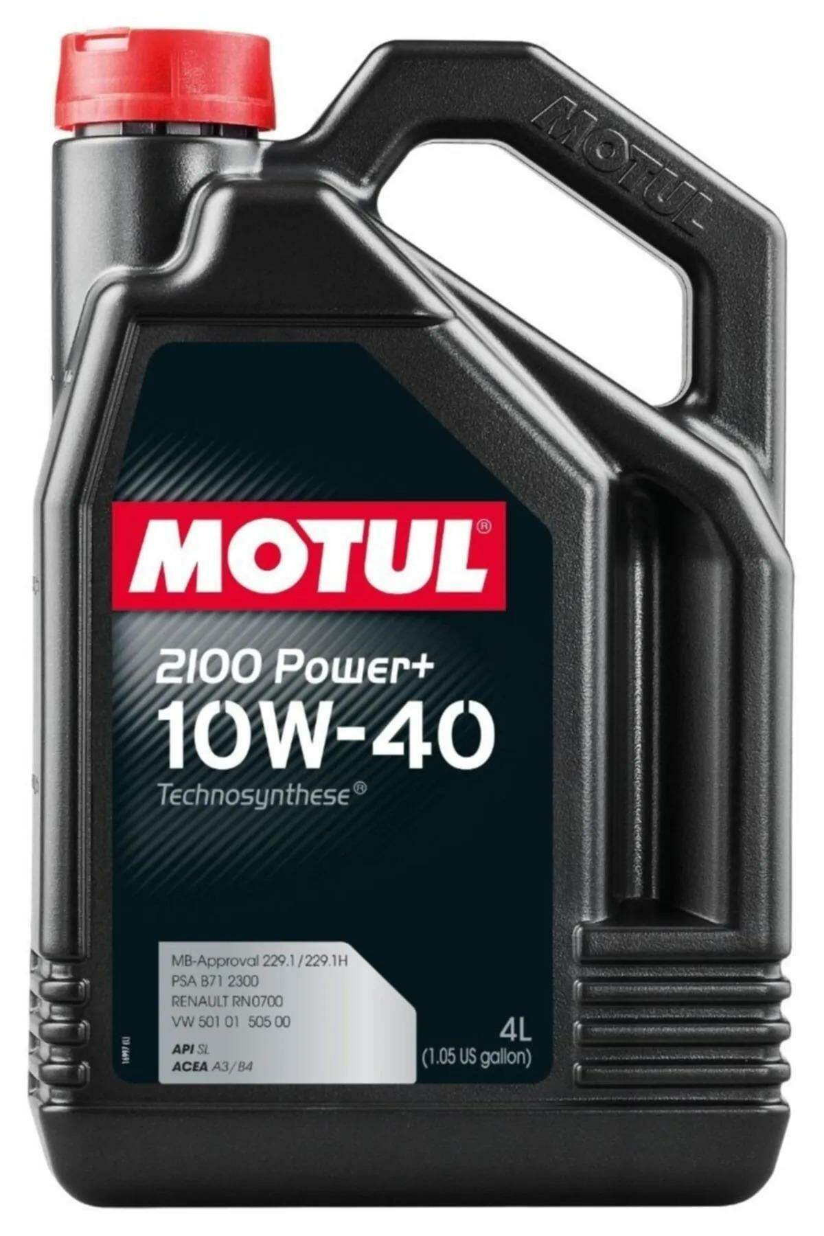 Motul 2100 Power+ 10w40 Motor Yağı 4 Litre