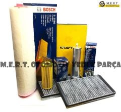 Bmw 5.30D E60 Dizel Filtre Bakım Seti (2003-2010) M57
